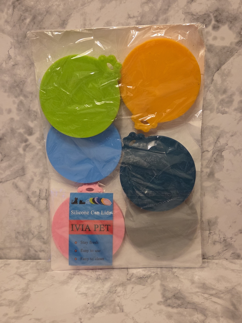 Food Can Lids, 6 Pcs Silicone Pet Food Can Covers for Dog & Cat Food